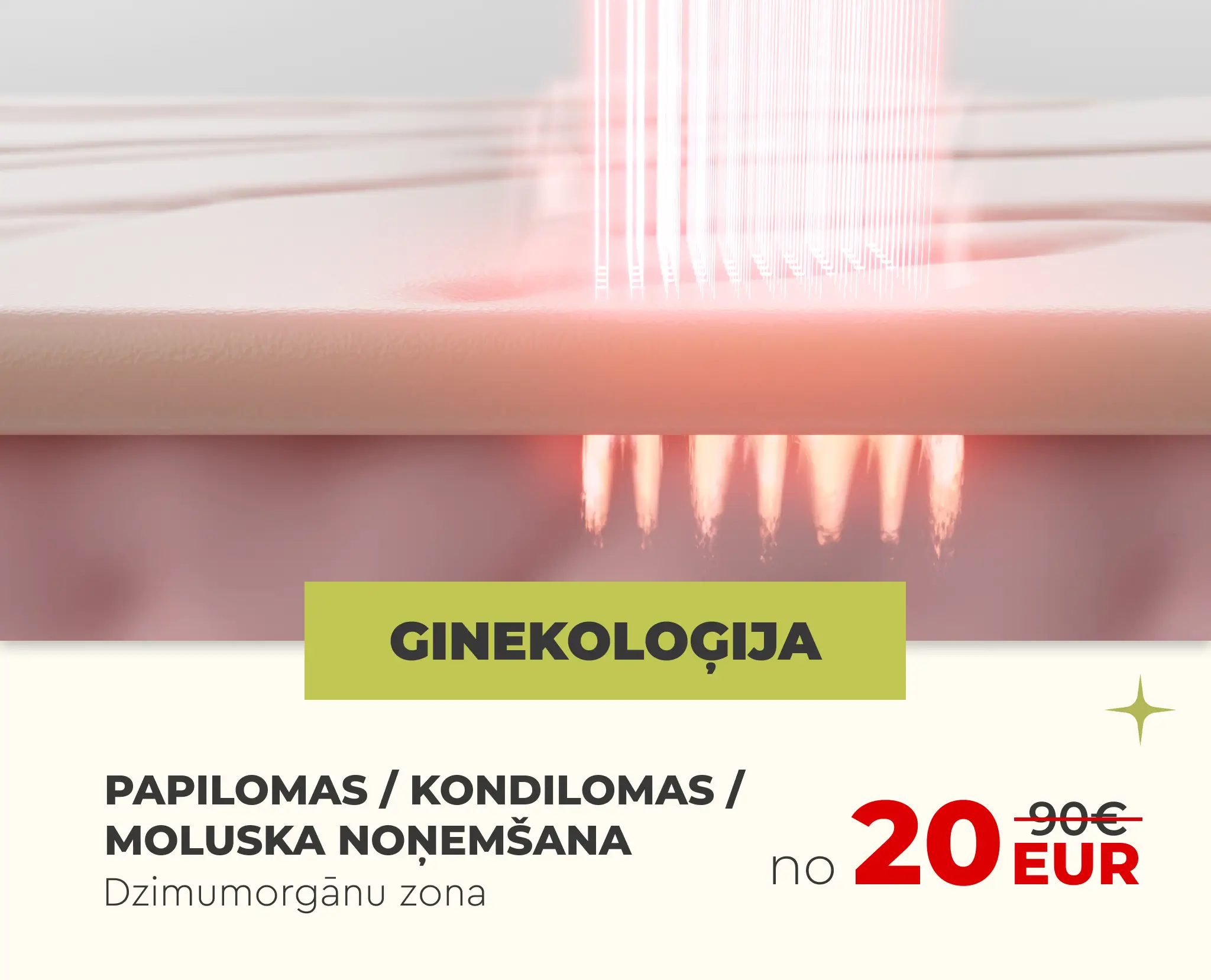 Ginekologa konsultācija par labdabīgu veidojumu noņemšanu ar CO₂ lāzeru