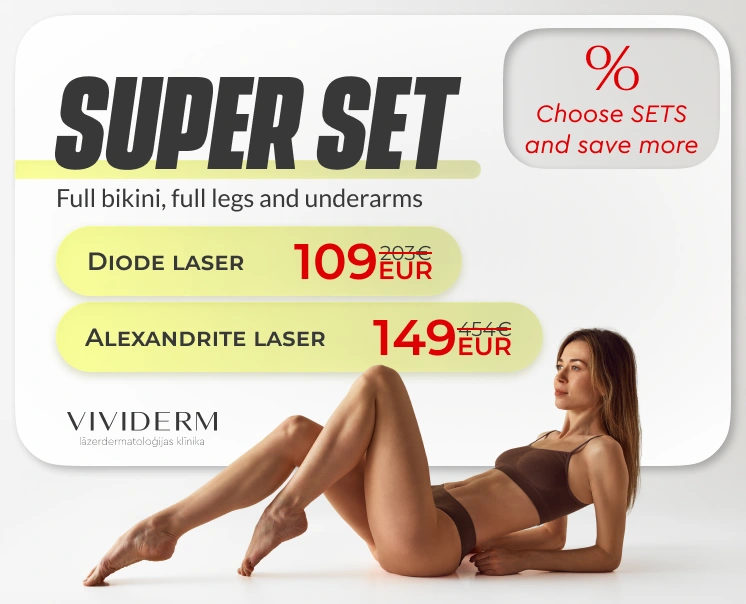 Laser hair removal Super Set